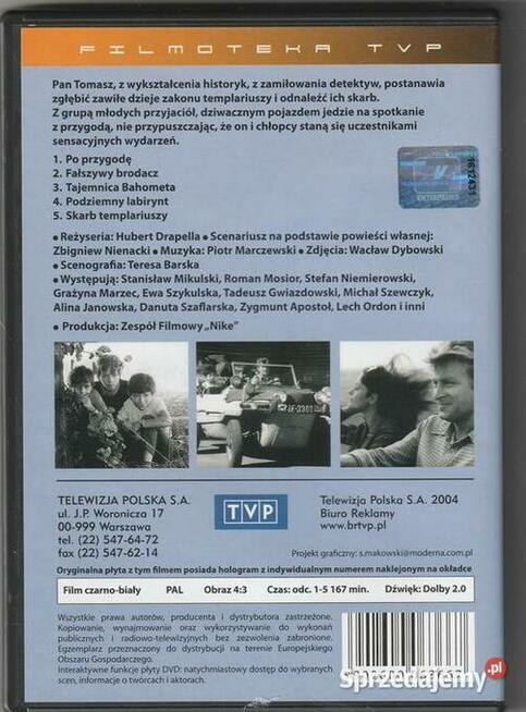 Samochodzik i templariusze Stanisław Mikulski DVD