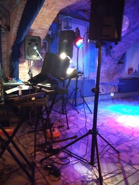 Dj / muzyk grający i śpiewający