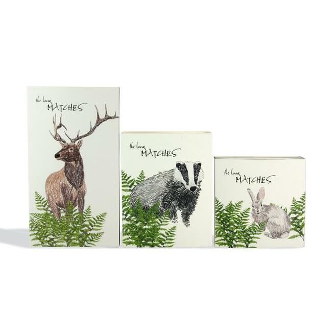 Zapałki Długie seria Natura - różne rodzaje