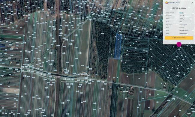 Działka 8081m2 Rytlów woj. Świętokrzyskie