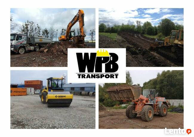 Rozbiórki, wyburzenia, wykopy, kruszenie gruzu