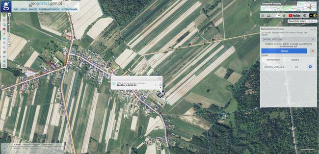 Sprzedam działkę 1359 m2 Pilczyca Świętokrzyskie