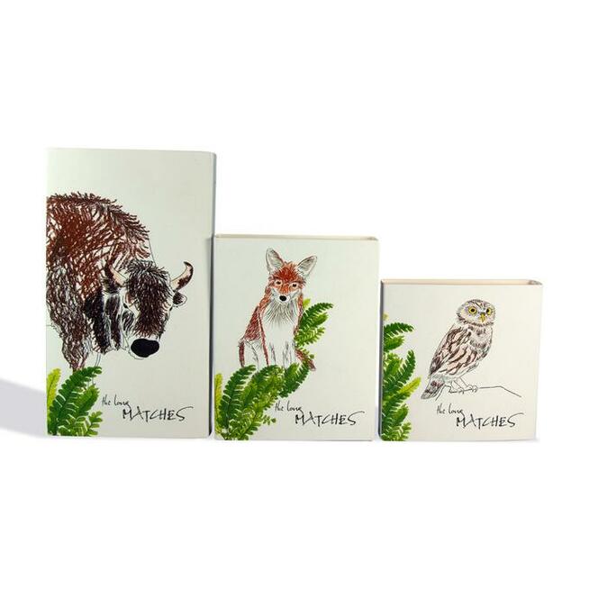 Zapałki Długie seria Natura - różne rodzaje