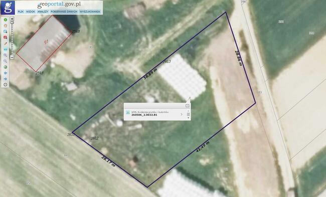 Sprzedam działkę 1359 m2 Pilczyca Świętokrzyskie