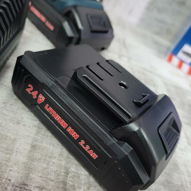 Wietarko wkrętarki udarowe boxer 2x akumulator 24v 2.2a