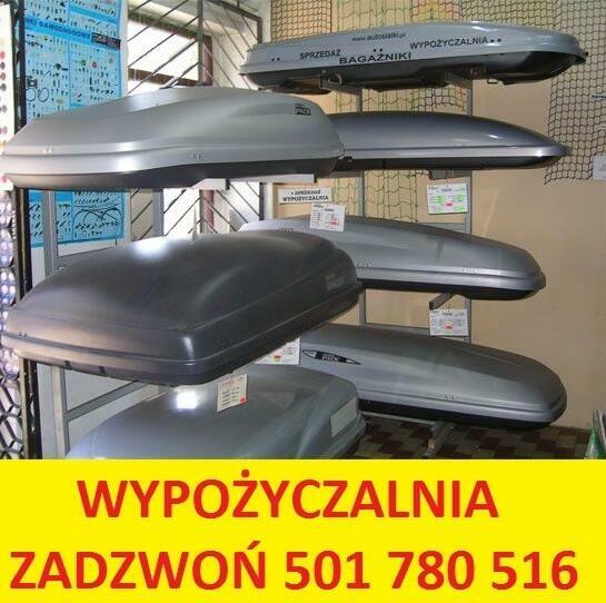 Boks kox bagażnik dachowy na narty wakacje urlop WYNAJEM