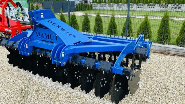 Brona Talerzowa Ciężka 2.5m wał Packer