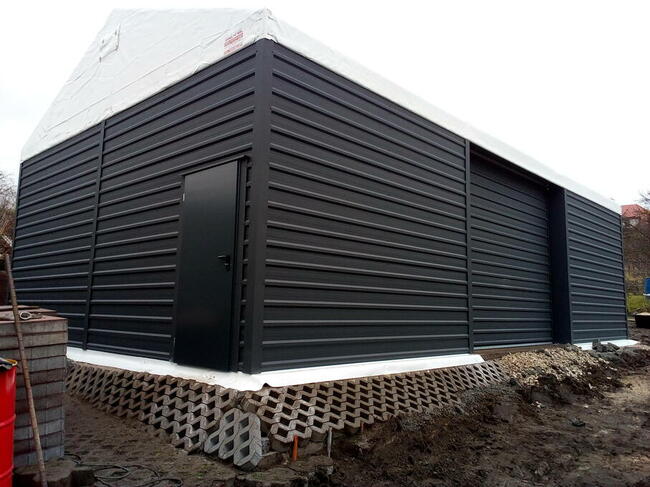 Hala namiotowa całoroczna magazyn wiata garaż rolnicza