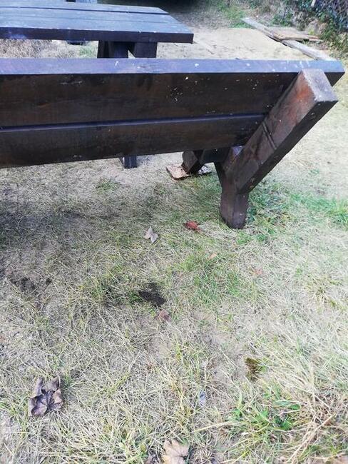 Ławka ogrodowa +stoł