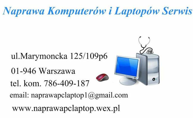 Naprawa komputerów i laptopów serwis pogotowie