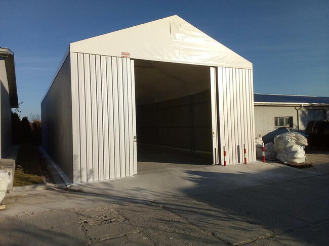 Hala namiotowa całoroczna magazyn wiata garaż rolnicza