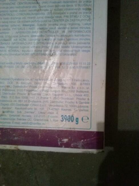 Proszek do prania Ariel kolor, 3,9 kg, 60 prań, 60 zł.