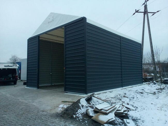 Hala namiotowa całoroczna magazyn wiata garaż rolnicza