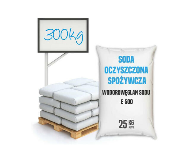 Soda oczyszczona spożywcza, wodorowęglan sodu