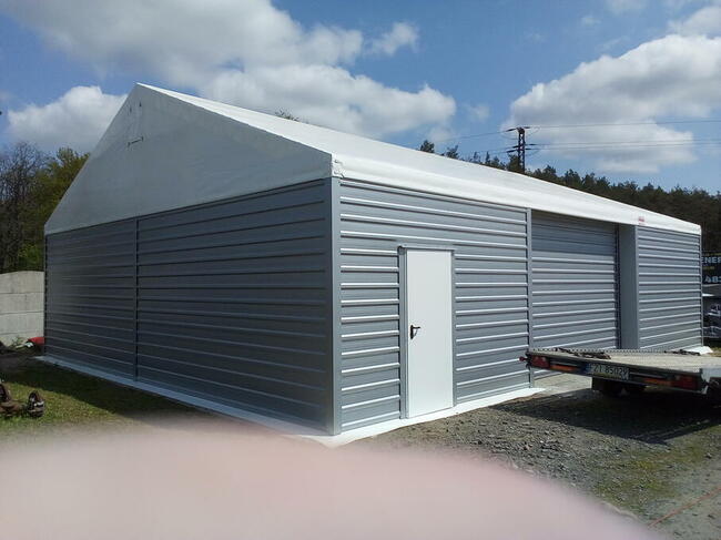 Hala namiotowa całoroczna magazyn wiata garaż rolnicza