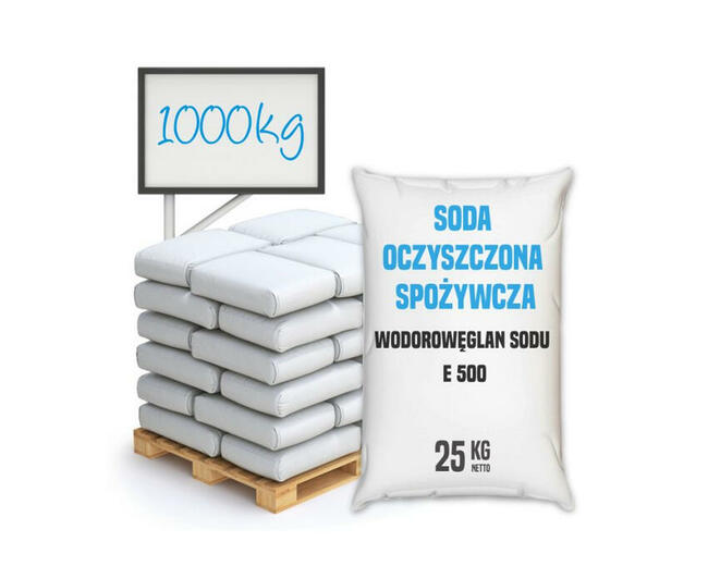 Soda oczyszczona spożywcza, wodorowęglan sodu