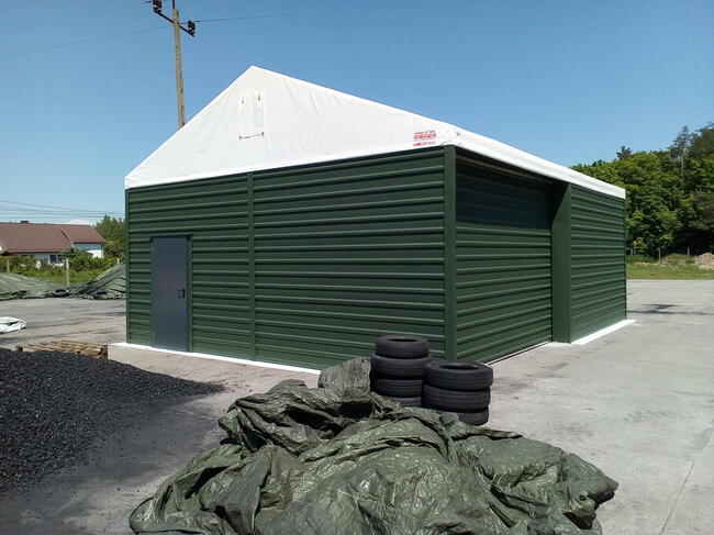 Hala namiotowa całoroczna magazyn wiata garaż rolnicza