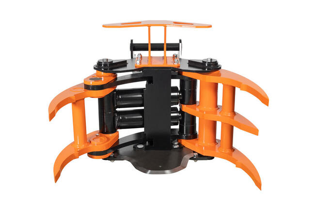 Ciężka GŁOWICA ŚCINKOWA do KOPARKI 14t ścina drzewa do 350mm