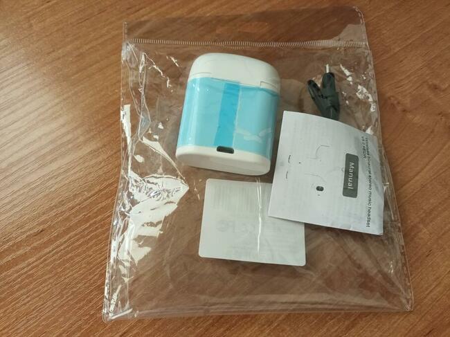 Słuchawki bezprzewodowe BT dla Android i iOS - białe, nowe