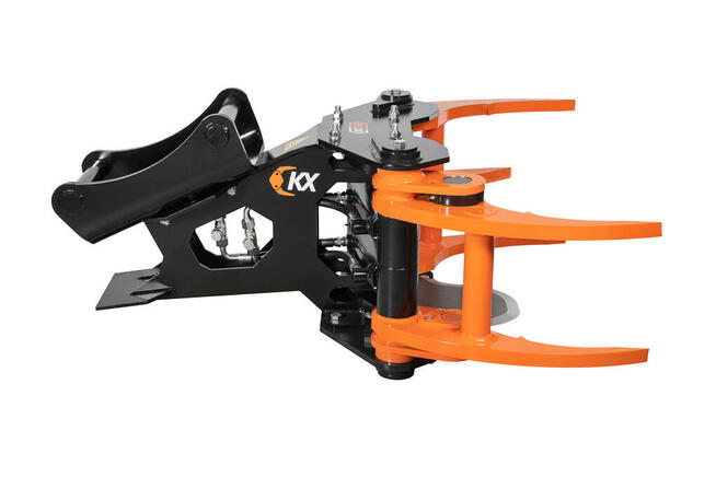 Ciężka GŁOWICA ŚCINKOWA do KOPARKI 14t ścina drzewa do 350mm