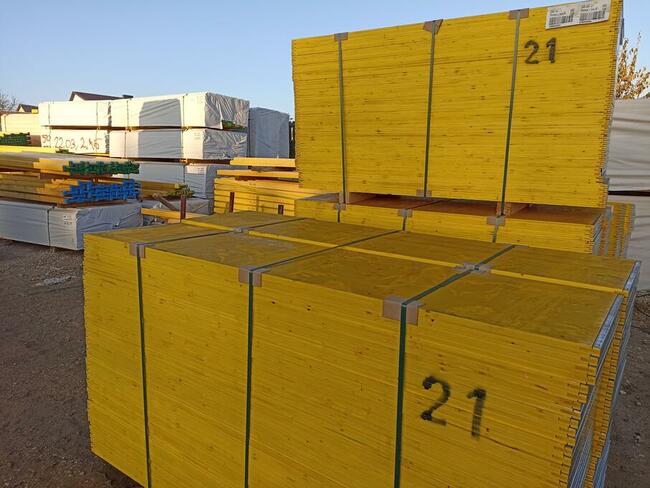 Płyta szalunkowa Sklejka 1,25m x 2,5m Topola chińska 21mm