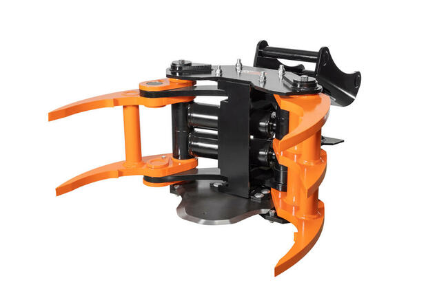 Ciężka GŁOWICA ŚCINKOWA do KOPARKI 14t ścina drzewa do 350mm