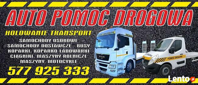 Holowanie Transport Maszyn Rolniczych Budowlanych