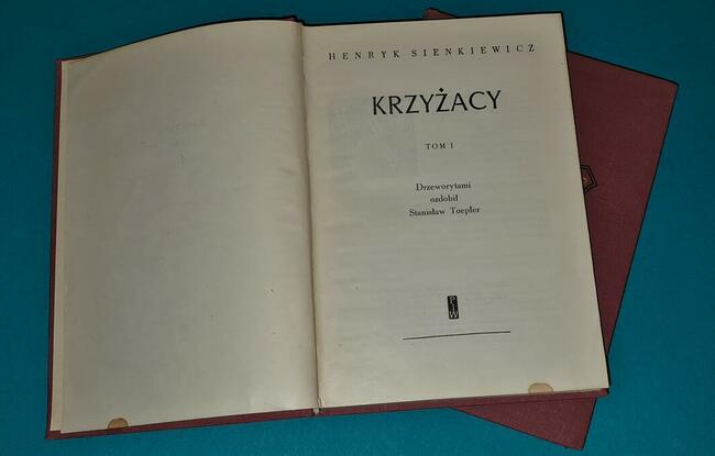 Krzyżacy Tom I II Wyd 1970r Starocia