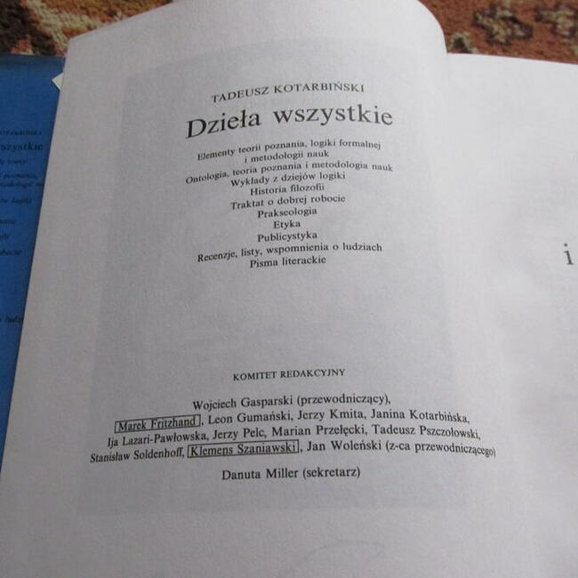Tadeusz Kotarbiński - Dzieła wszystkie