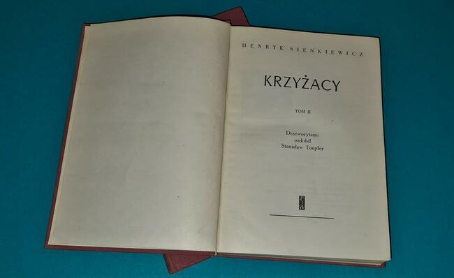 Krzyżacy Tom I II Wyd 1970r Starocia