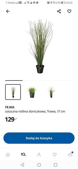 Trawa sztuczna 1m wysoka IKEA