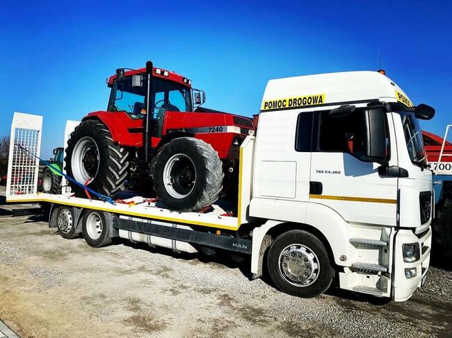Holowanie Transport Maszyn Rolniczych Budowlanych