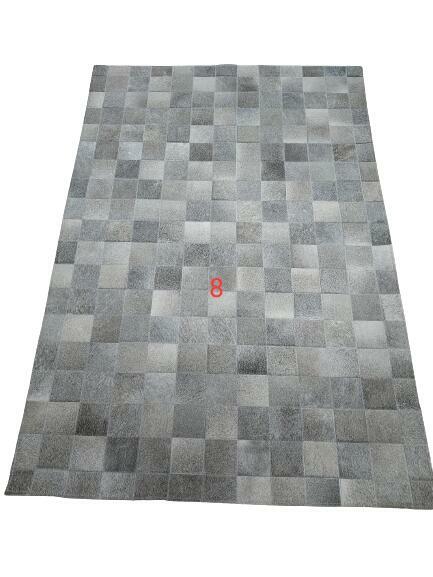 Dywan Patchwork Skóra Bydlęca Naturalna Skóra z Krowy Dywany