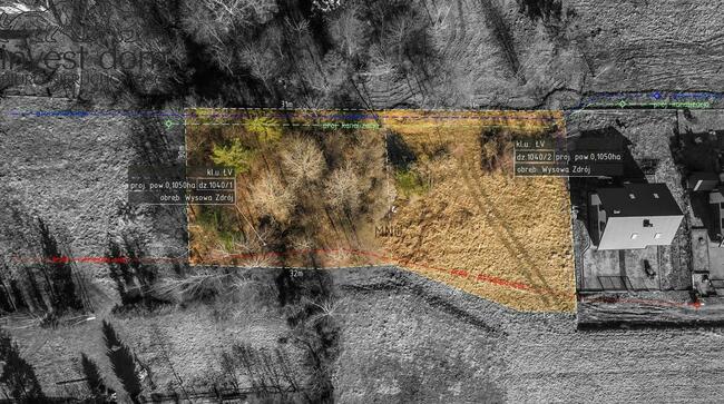 Działki budowlane w Wysowej Zdrój, of. 1328