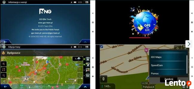 Luksusowa oferta urządzeń do nawigacji.