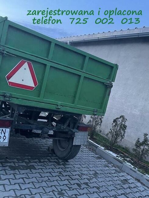 PRZYCZEPA ROLNICZA WYWROTKA sprawna zarejestrowana Sanok Aut