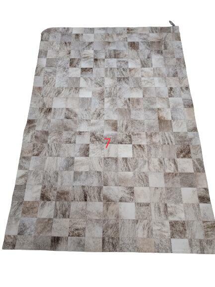 Dywan Patchwork Skóra Bydlęca Naturalna Skóra z Krowy Dywany