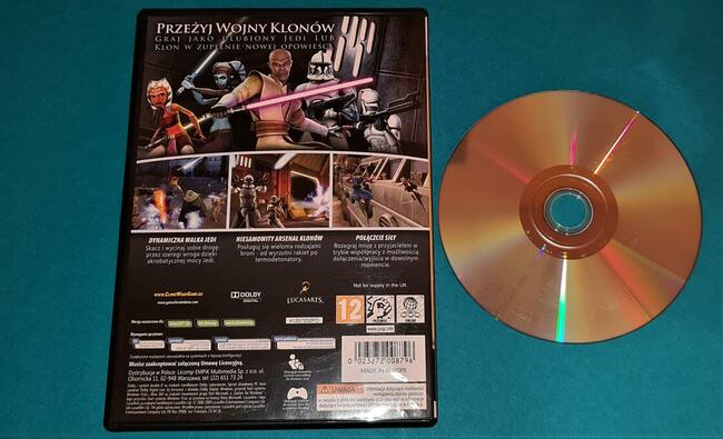 Star Wars The Clone Wars Gra na PC Retro 2008r