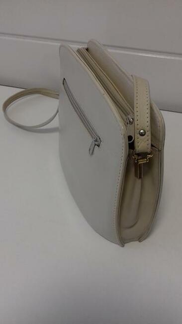 Torebka damska kremowa „BB”, do sprzedania