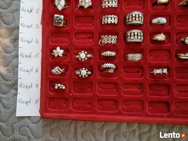 Pierścionki srebrne biżuteria złoto srebro prezent WYPRZEDAŻ