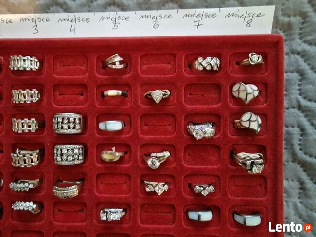 Pierścionki srebrne biżuteria złoto srebro prezent WYPRZEDAŻ