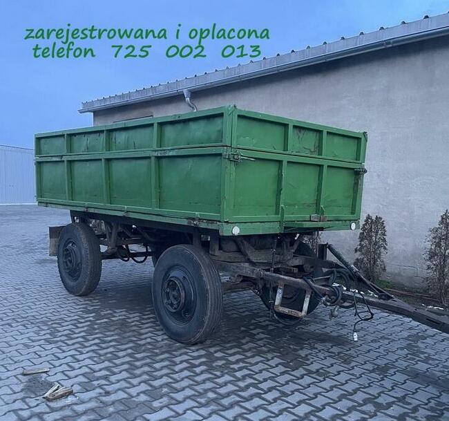 PRZYCZEPA ROLNICZA WYWROTKA sprawna zarejestrowana Sanok Aut