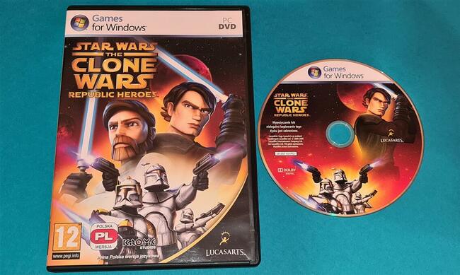 Star Wars The Clone Wars Gra na PC Retro 2008r