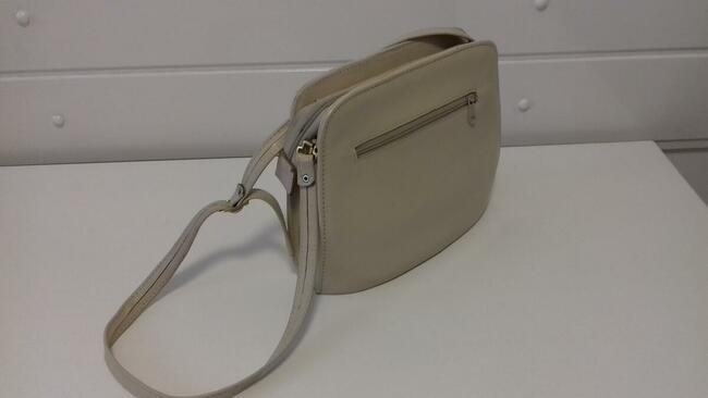 Torebka damska kremowa „BB”, do sprzedania