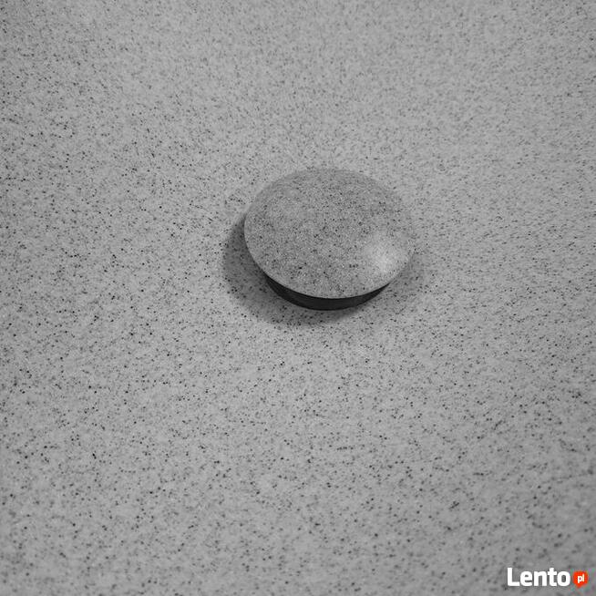 Umywalka wygięta bezpośrednio z blatu kompozytowego