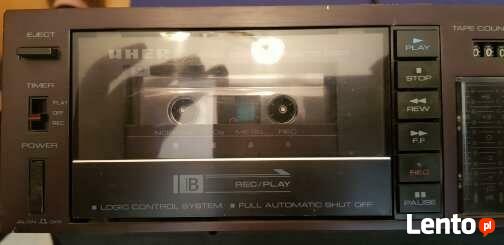Magnetofon kasetowy + kasety