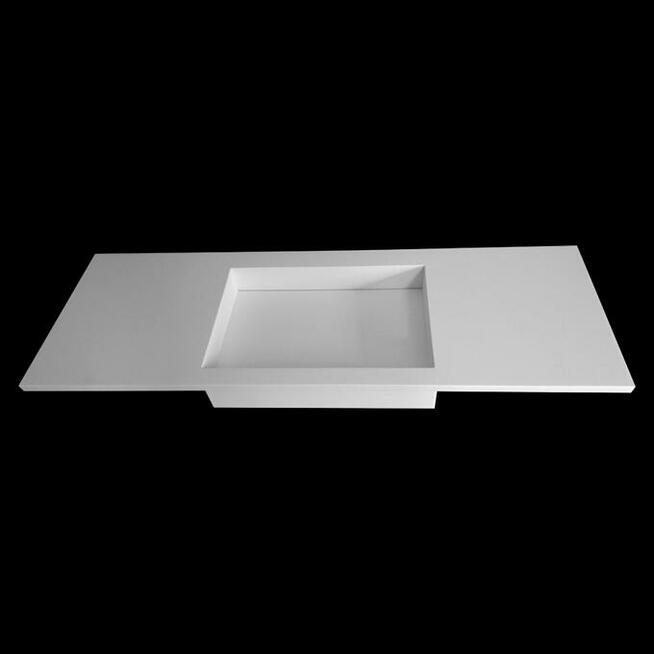 Umywalka łazienkowa z odpływem liniowym 140x47x2.4cm