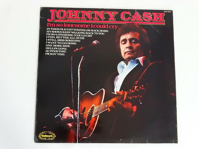Johnny Cash – Im So Lonesome I Could Cry Vinyl LP 1970 r.