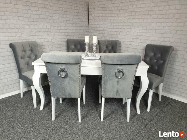 Krzesła tapicerowane do salonu i jadalni hampton Producent