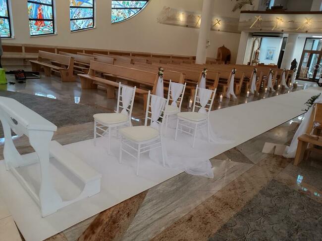 Napis Love 3D foto budka ciężki dym czerwony dywan